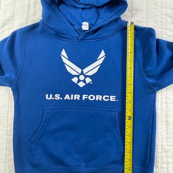 U.S. Air Force Kids Blue Hoodie Youth Medium - Picture 5 of 6